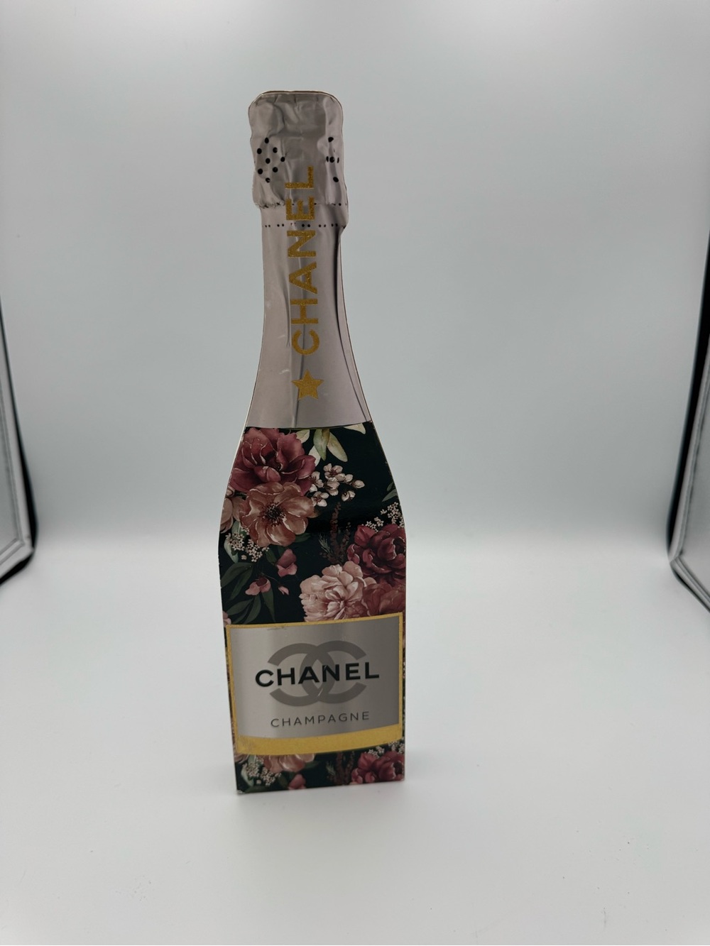 Home Designs Champagne Bottle Wooden Decor